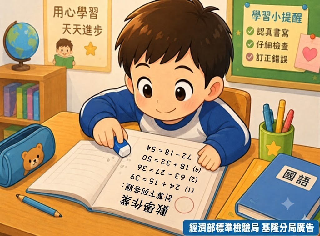 書寫好安心－挑選筆擦別忘了看這些！